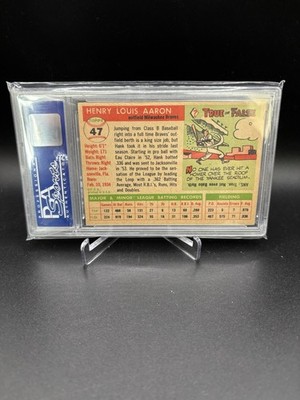 1955 Topps - Hank Aaron #47 | eBay