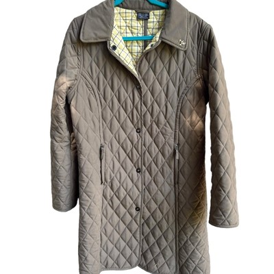 JOHN PARTRIDGE Quilted Jacket  Beige Coat Med