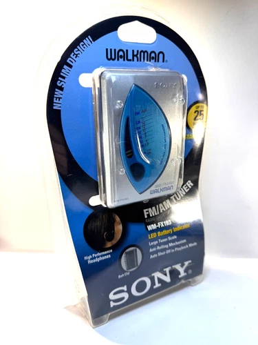 SEALED Vintage 1999 SONY WALKMAN WM-FX193 'Y2K Aesthetic' Authentic