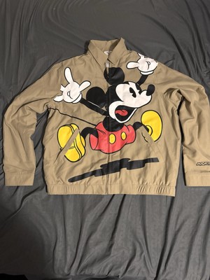 Disney Mickey Co Ran Brown Jacket Adult Size M Medium