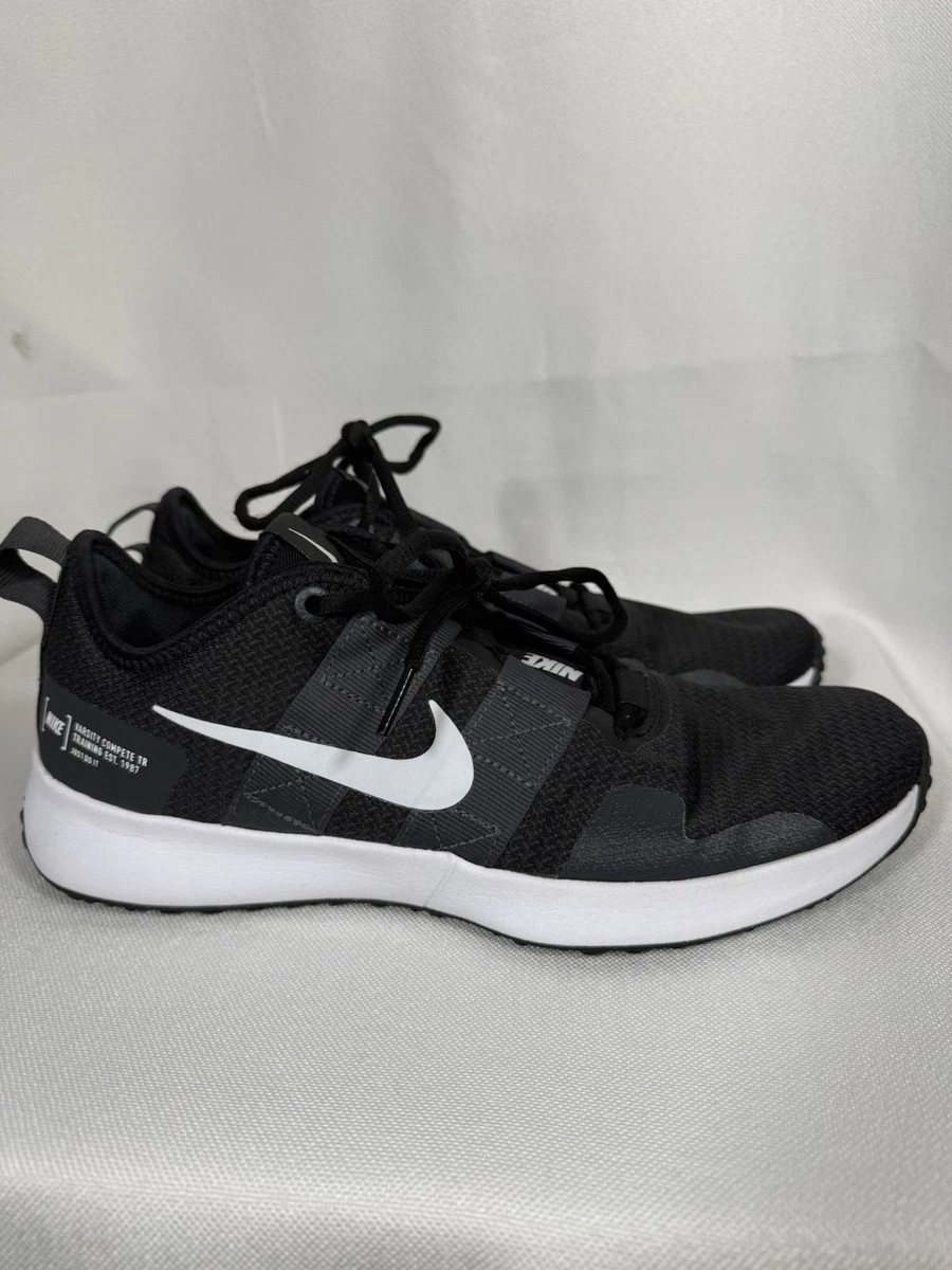 Men\'s Nike Varsity Compete TR 2 Black Training Shoes Size‎ 11.5W Nike Varsity Compete TR 2 Black for Sale | Authenticity  main image 2