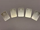 5 Germania Mint 1g .999 Fine Silver Bar X5