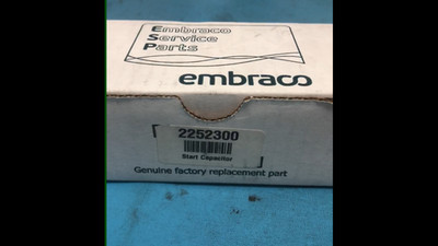 2252300 New OEM Original Embraco Start Capacitor