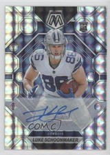 2023 Panini Mosaic Rookies Mosaic Prizm Auto Luke Schoonmaker #344 Auto 13px