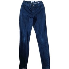YMI Skinny Jeans Womens Size 5 Dark Wash Blue Denim Stretch Leggings Pants GUC