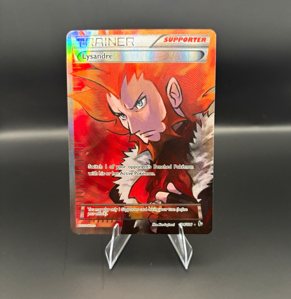 Pokemon TCG Lysandre (104 Full Art) - XY - Flashfire (FLF)