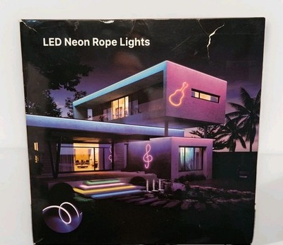 RGB LED Band zum kleben 5m Neon Rope Light Flex Lichtband mit Fernbedienung