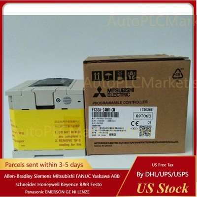 One New Mitsubishi FX3GA-24MR-CM Programmable Controller FX3GA24MRCM