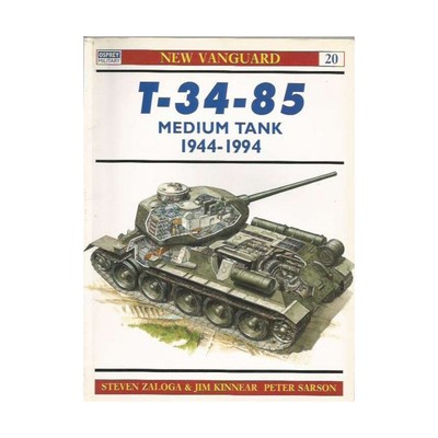 Osprey New Vanguard T-34-85 Medium Tank 1944-94 (2000 Ed) VG+