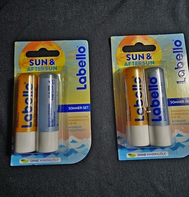 2 x LABELLO Sommerset  SUN & AFTERSUN  wasserfest LSF 30