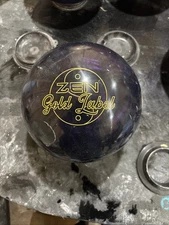 900Global Zen Gold Label Bowling Ball 15 Lb Single Plug