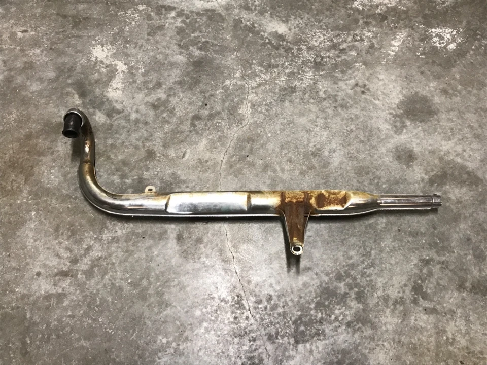 Suzuki AS100-AC100-AC90-A100 Scrambler Upper Exhaust Muffler Motorcycle Bike - Image 2 of 4