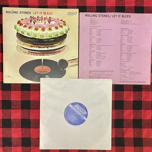 The Rolling Stones - Let it bleed Stereophonic 1969 London Records XZAL 9363 VG+