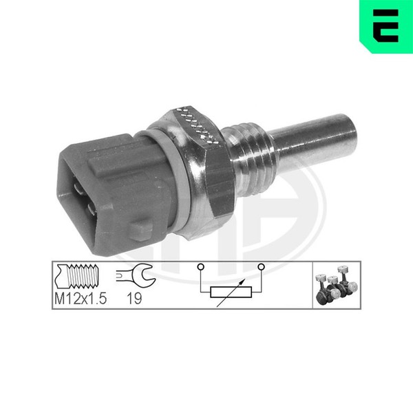 KüHlmittel Wasser Temperatur Sensor ERA 330122 FüR Fiat 230 Peugeot Ulysse Scudo-image