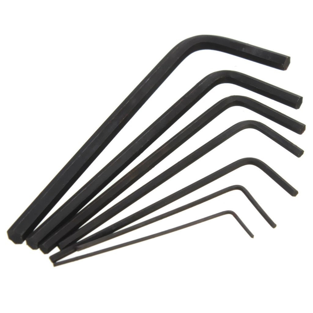 7Pcs 0.7mm 3mm Mini Micro Hexagon Hex Allen Key Set Wrench Screwdriver Tool Kit