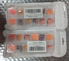 Nail Art Decal Halloween x2 Sets 12 Varieties in each