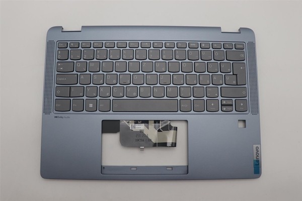 Lenovo Ideapad 5 14IAU7 Tastatur Handauflage Top Abdeckung Ungarische Blau-image