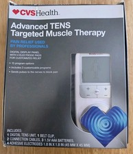 CVS Health Advanced TENS Targeted Muscle Therapy W/ Addl Pads, Tested