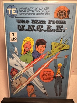 The Man From U.N.C.L.E. #2 A TE Comic 1987