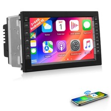 7" Android 15 Autoradio Carplay GPS Navi Wifi Für VW Polo 9N Golf 4 Passat B5 T5