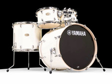 Yamaha Stage Custom 4pc Classic White (CASES INCLUDED)