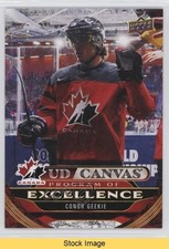 2024 Upper Deck Series 2 UD Canvas Program of Excellence Conor Geekie READ 0o9o