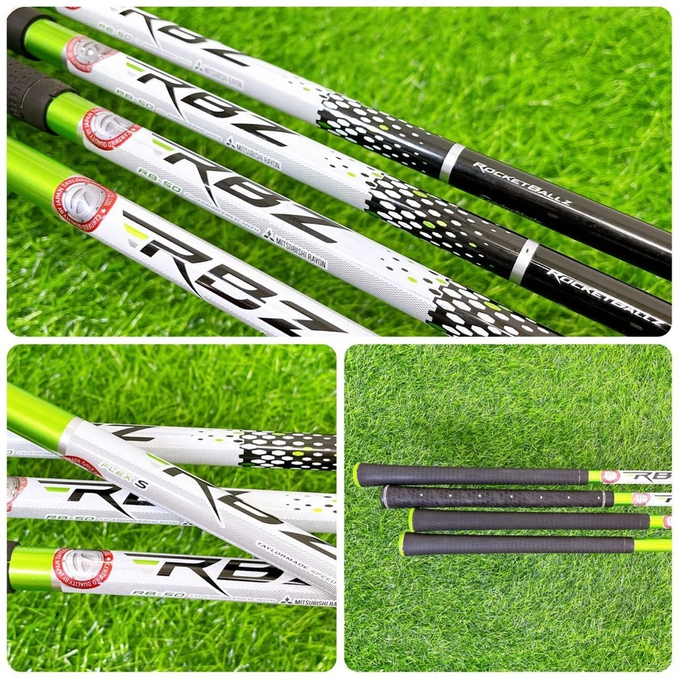 TaylorMade RBZ & Cleveland Set 12pz Mazze da Golf Uomo Originale S Flex Spedizione Gratuita - Immagine 4 di 4