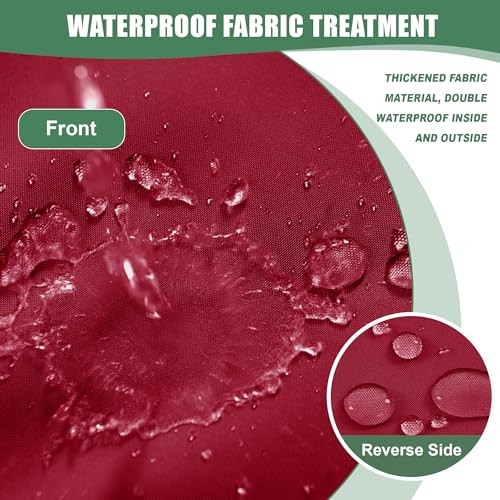 Outdoor Loveseat Cushions for Patio Furniture, Waterproof Weather & Fade - Bild 4 von 7