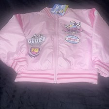 Girls Bluey Coat Size 6/6x NWT