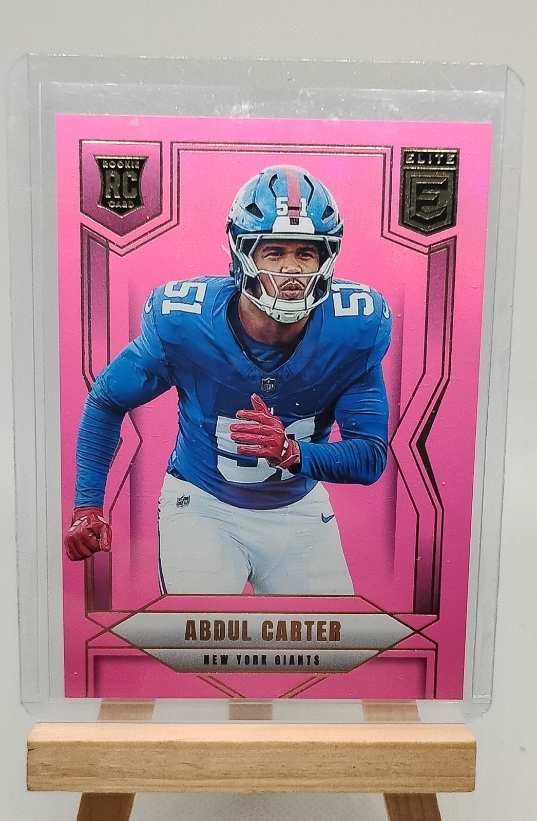 2025 Panini Donruss Elite - Rookies Abdul Carter #111 Pink Ink (RC)