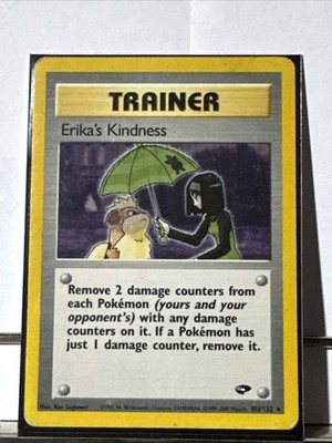 ポケモン トレーディングカードキム Pokémon TCG Trainer: Erika's Kindness Gym Challenge Rare Card 103