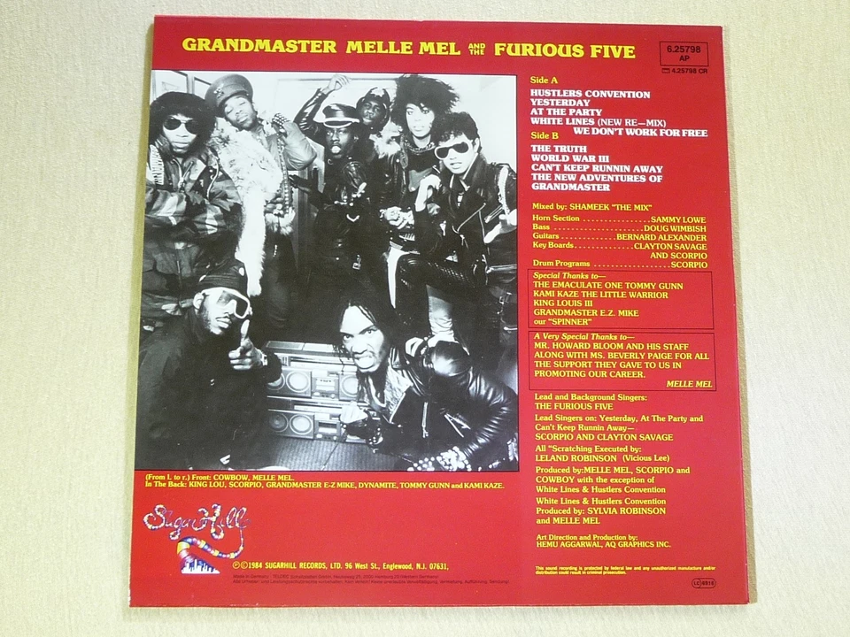 Grandmaster Melle Mel And The Furious Five - Bild 2 von 4