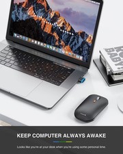 USB Mouse Mover Undetectable Auto Mouse Jiggler Keeps PC Awake