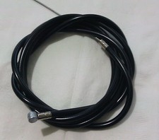 BICYCLE BIKE 1 DOUBLE SHEATH HOUSING 60" 1 BRAKE CABLE 68" BLACK FREE CAPS