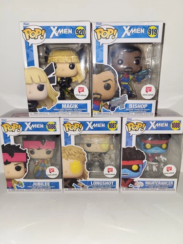 X-Men Funko POP Colección Exclusiva Walgreens (Magik, Jubilee, Bishop, etc.)