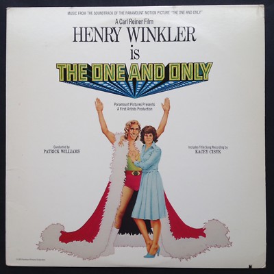 Patrick Williams THE ONE & ONLY Film Soundtrack LP Kacey Cisyk Henry Winkler EX