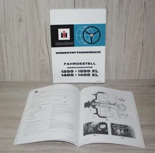 IHC Werkstatthandbuch Fahrgestell Traktor 1255 1255XL 1455 1455XL