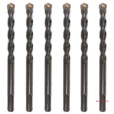 6PCS/Lot SDS Plus 7/16" X6" Rotary Hammer Concrete Masonry Drill Bit Carbide Tip