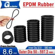 O ring EPDM70 O-ring interior Ø 32 - 580 mm x cord thickness 8.6 mm sealing ring