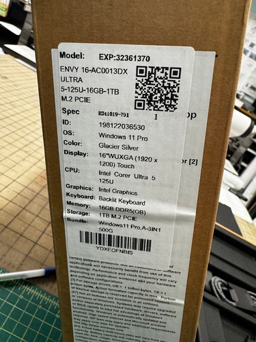 HP Envy x360 16-ac0013dx 16" 2024 IPS Touch Core (Ultra 7 155U, 16GB ,1TB) (New) - Picture 5 of 5