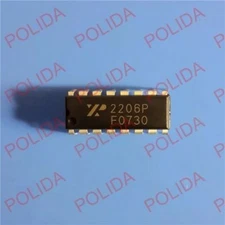 10PCS Monolithic Function Generator IC EXAR DIP-16 XR2206P 2206P
