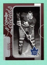 (1) EDDIE SHACK   2008-09 O-PEE-CHEE # 567 LEAFS LEGENDS  NM+ (L3987)