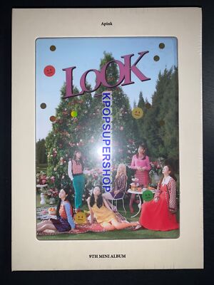 Apink 9th Mini Album LOOK YOS Version CD Photocard Photobook New