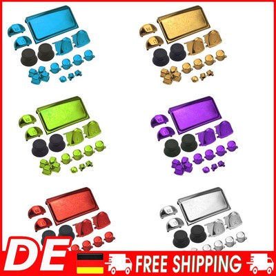 Full Set Replacement Buttons ABXY Buttons for PS4 Slim Game Controller JDM-040