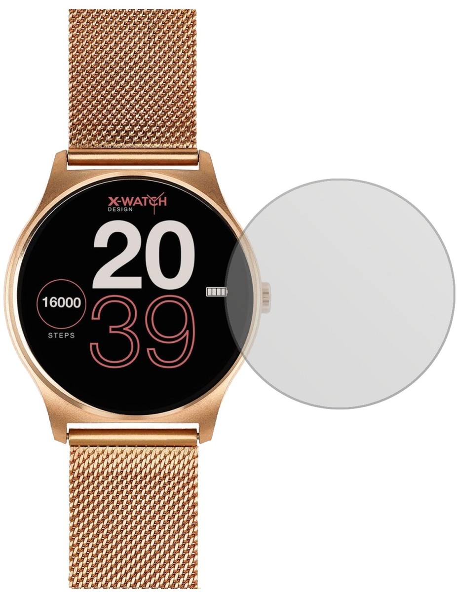 Dipos 6X Pellicola Protettiva Antiriflesso Per Huami Amazfit Stratos - Protezione Schermo Opaca Anti-impronta - Made In Germany