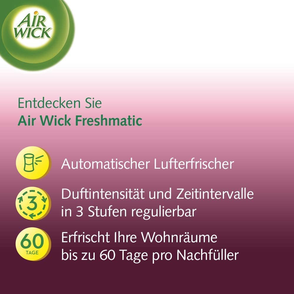 Kit Air Wick Freshmatic Max Pure: Elimina Odori Automatico 250ml - 3
