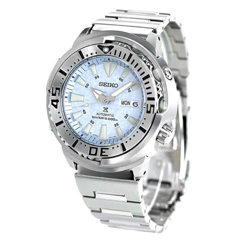 SEIKO SBDY053腕時計 citizen orient hamilton SEIKO PROSPEX Baby Tuna SBDY053 Ice Blue Automatic Diver`s