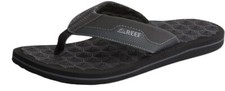 REEF Men's THE RIPPER Sandals - Dark Grey - C18649 - Size 13 - NWT