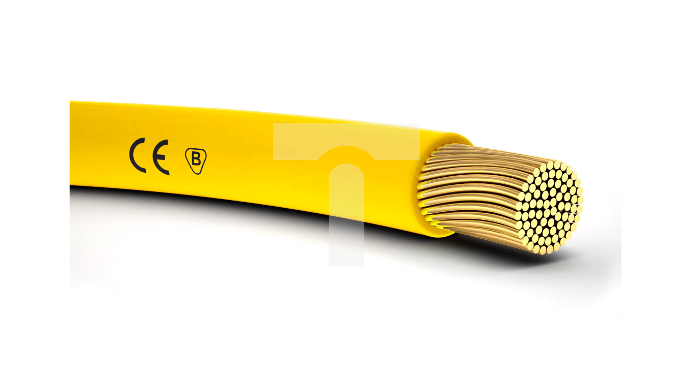 (1 disc) Installation cable H05V-K 1 yellow 4510113 / 100m / /T2UK