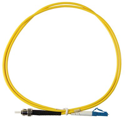 10m ST-LC Simplex 8.3/125Âµm single mode patch cord, UPC polish